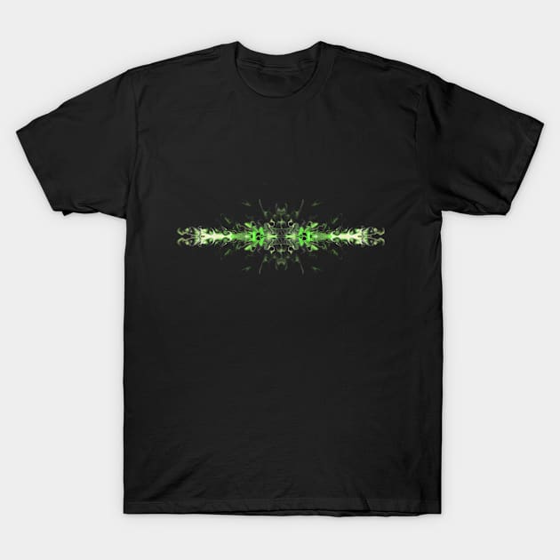 Carl Clarx Design - Green in Middel T-Shirt by Carl Clarx